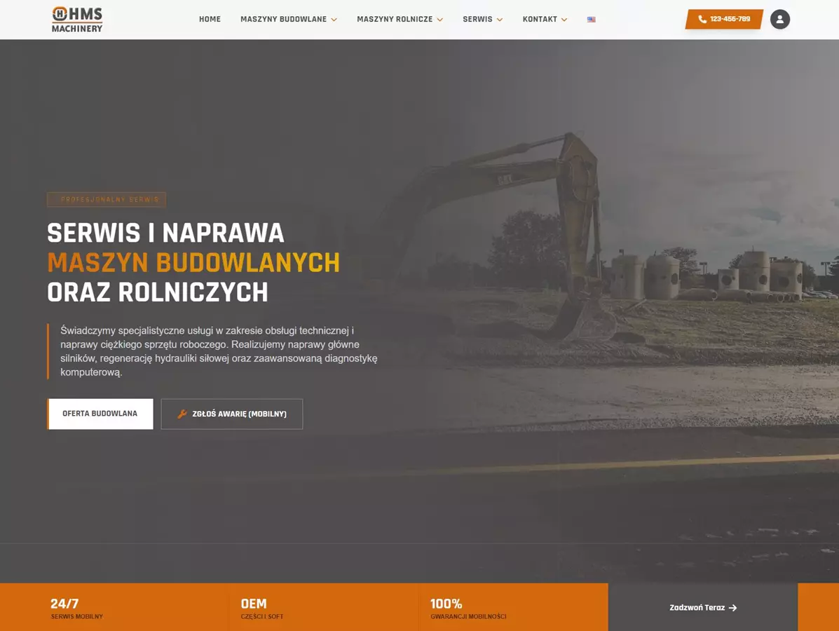 HMS Machinery Serwis Maszyn