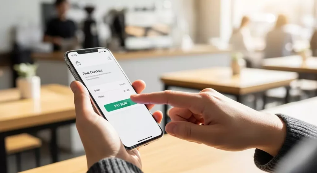 Szybka i wygodna płatność na smartfonie w sklepie e-commerce